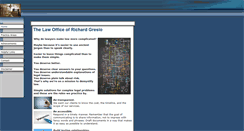 Desktop Screenshot of gresiolaw.com